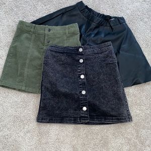 Bundle of Girls Skirts